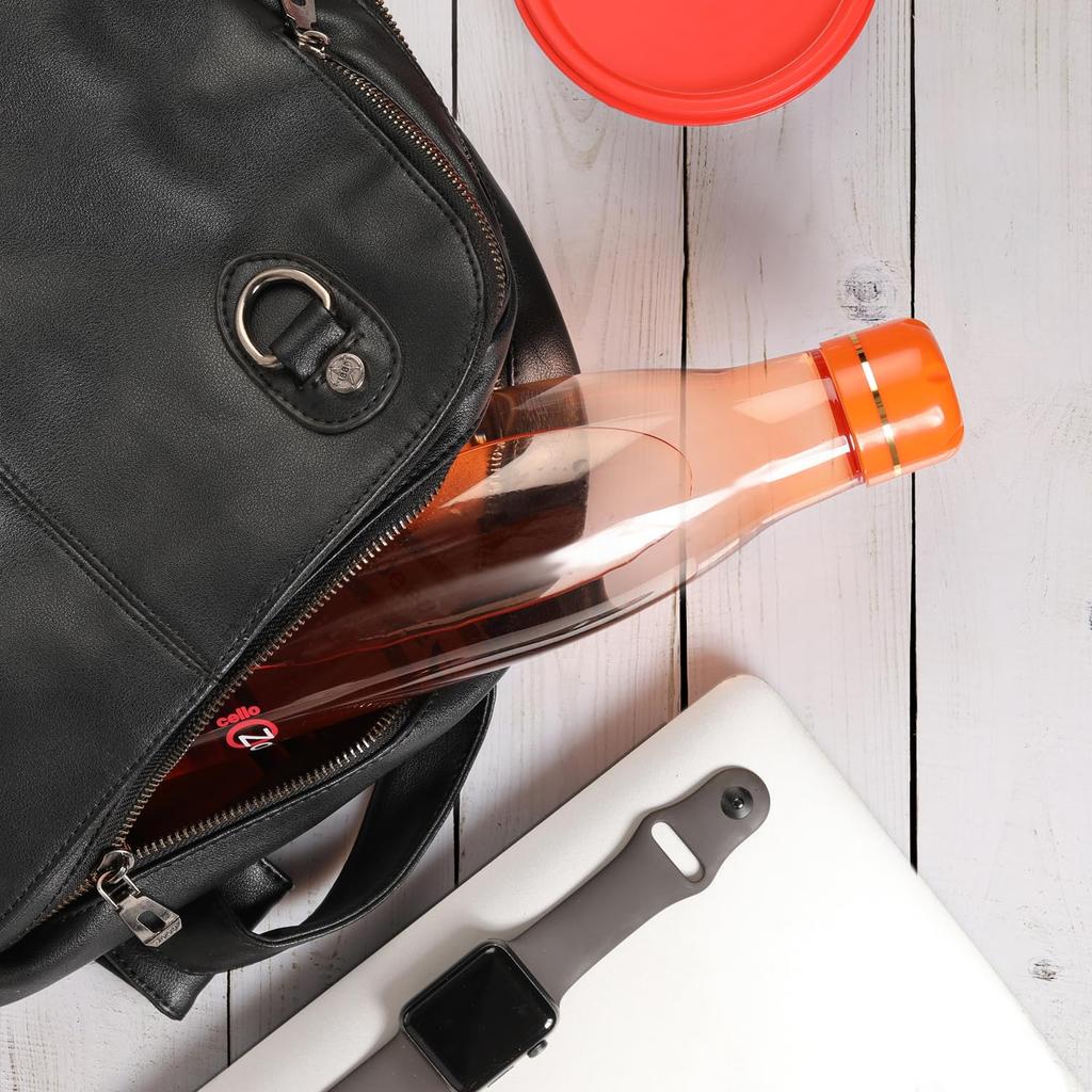 Unbreakable Plastic Water Bottle Set For Gym Travel Office Use With Leakproof Lid And Freezer Safe BPA-Free Material 1000ml Each Pack Of 3