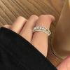 Super flash high-end sensation, niche opening ring, adjustable dreamy temperament, fashionable rings