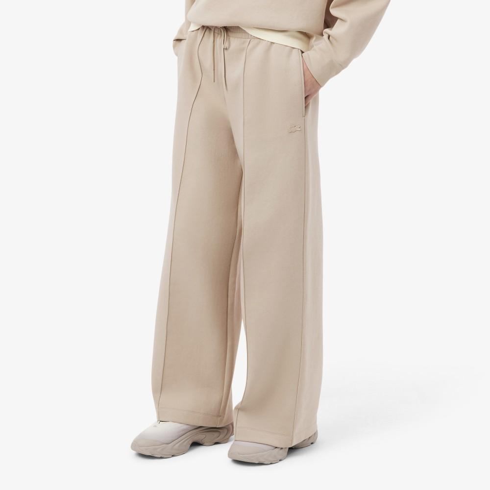 [Lacoste] Women's Double-Face Wide Track Pants XF6620-56GX6F
