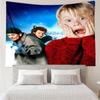 Home Alone Tapestry for Bedroom Aesthetic Classroom Tapestries Wall Hanging for Living Room Dorm Office,Ideal Creative Gift