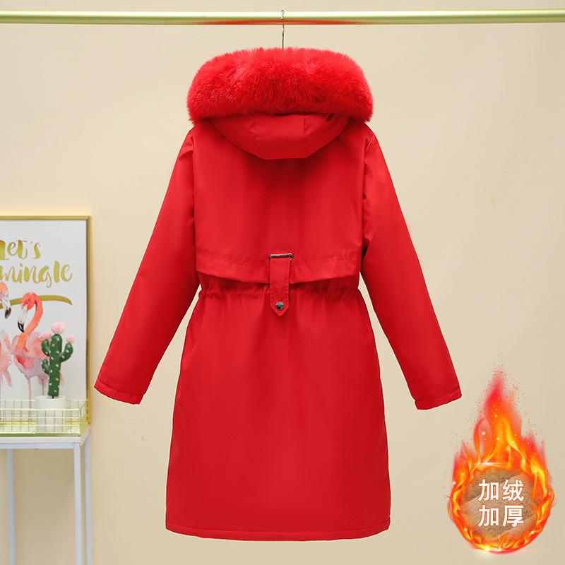 Korean Version of the New Women's Mid-length Winter Parka - Cozy Sports Casual Home Outdoor Padded Lightweight Loose Super Warm Fashion Versatile