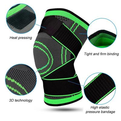 Professional Knee Brace Sports Knee Pads Men Women for Arthritis Joints Protector Fitness Compression Sleeve for Running Workout