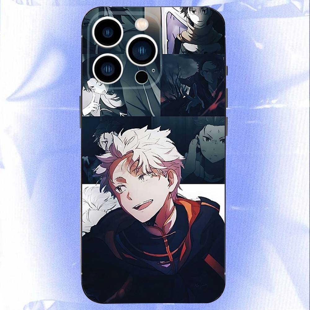 Re0 N-Natsuki S-Subaru Handyhülle Für iPhone 17,16,15,14,13,12,11,Pro,XS,Max,XR,Plus,E,SE4,Mini Schwarzes Weiches Cover