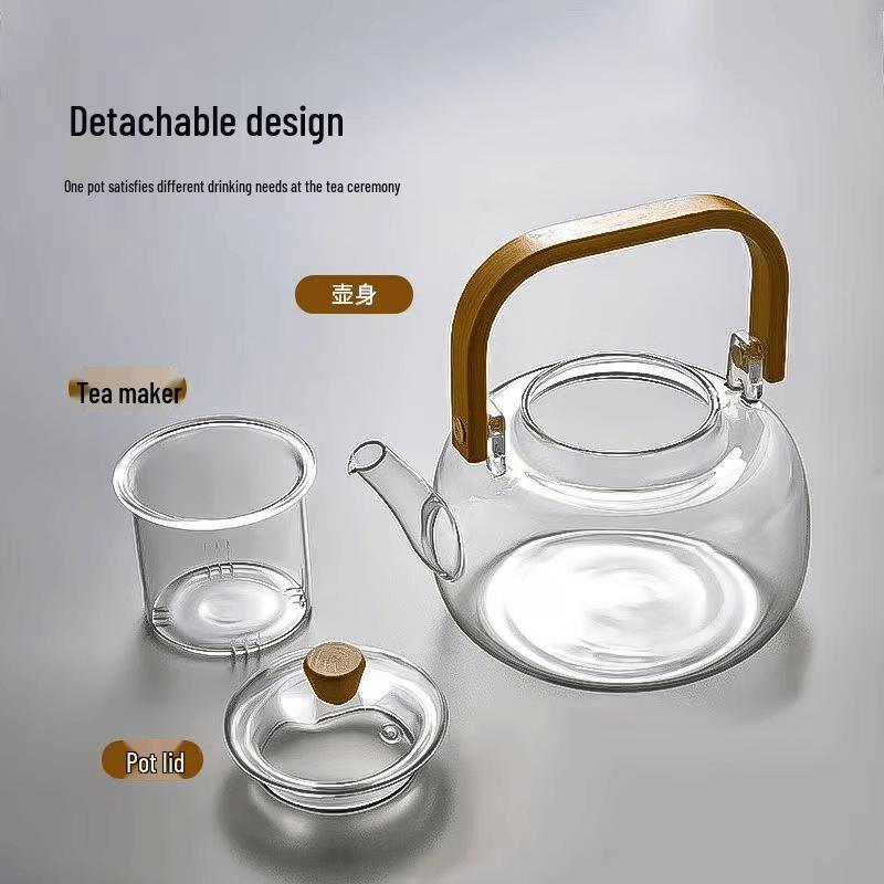 Kule-Deng Outdoor Glass Tea Brewing Set