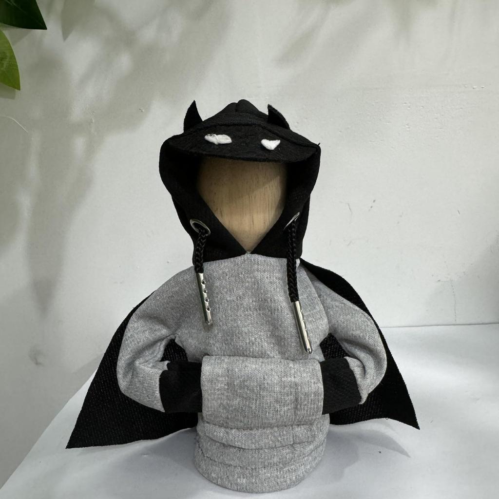 Gear Stick Hoodie Cover Batman Cool Cloak Universal Shift Knob Cover Car Decor Funny