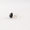 Black Tourmaline Gemstone 925 Sterling Silver Jewelry Handmade Beautiful Ring RR-66-30