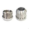 Male Billet Stainless Steel Weld on Fitting Mounting Hardware Replaces Professional Assembly