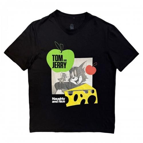 Tom & Jerry Unisex Adult Naughty & Nice T-Shirt
