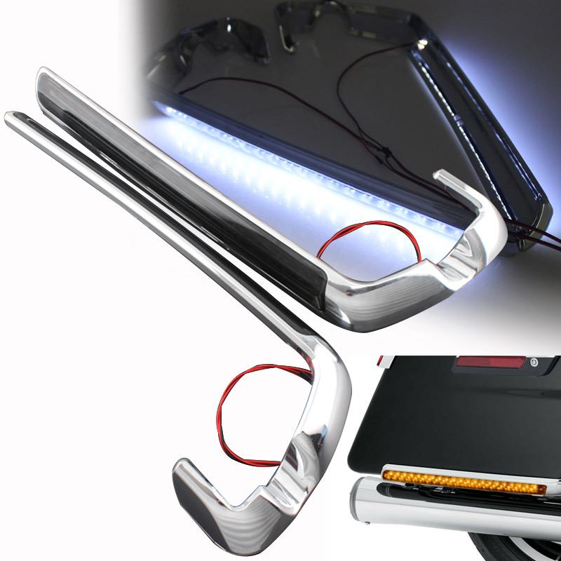 Motorcycle LED Saddle Bag Light Saddlebag Side Marker Light For Harley Touring Electra Street Road Glide FLHR FLHTK 2014-2020