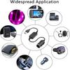 USB A Male To 12V 8W Cigarette Lighter Socket Adapter Power Cable for Dash Cam, GPS, Car Led Light Strips, and Other Automotive Electronics