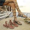 New Style Flat Shoes, Large Size Shoes, Sandals for Women Devotion