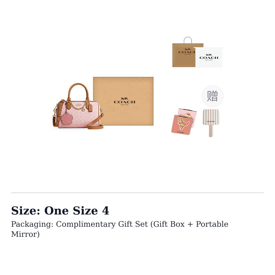 Coach SATCHELRowan Beschichtetes Canvas Mit Leder Und Rindsleder Boston Tasche Handtasche Mittel Damen Rosa CEA18-IMPO