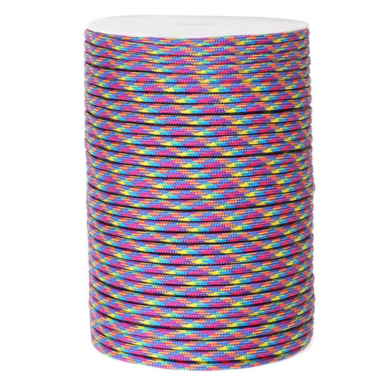 Paracord Exterior 100m 7 Miezuri 4mm: Ideal pentru Pasionații Militari și Brățări de Supraviețuire