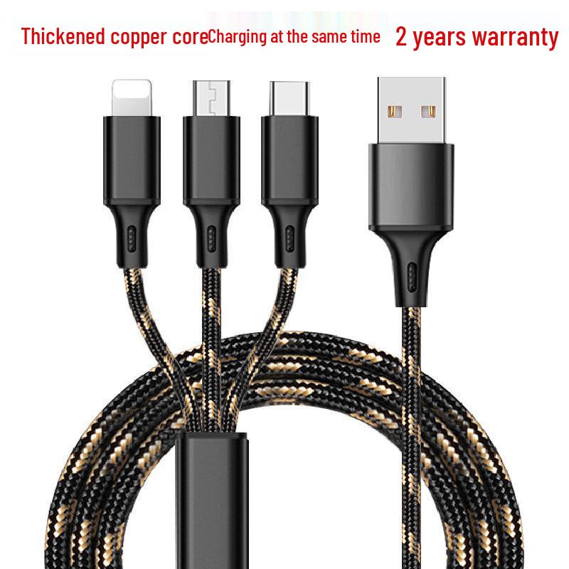 Universal Multi-Head Mobile Charging Cable: One-to-Ten Multifunctional Data Cable