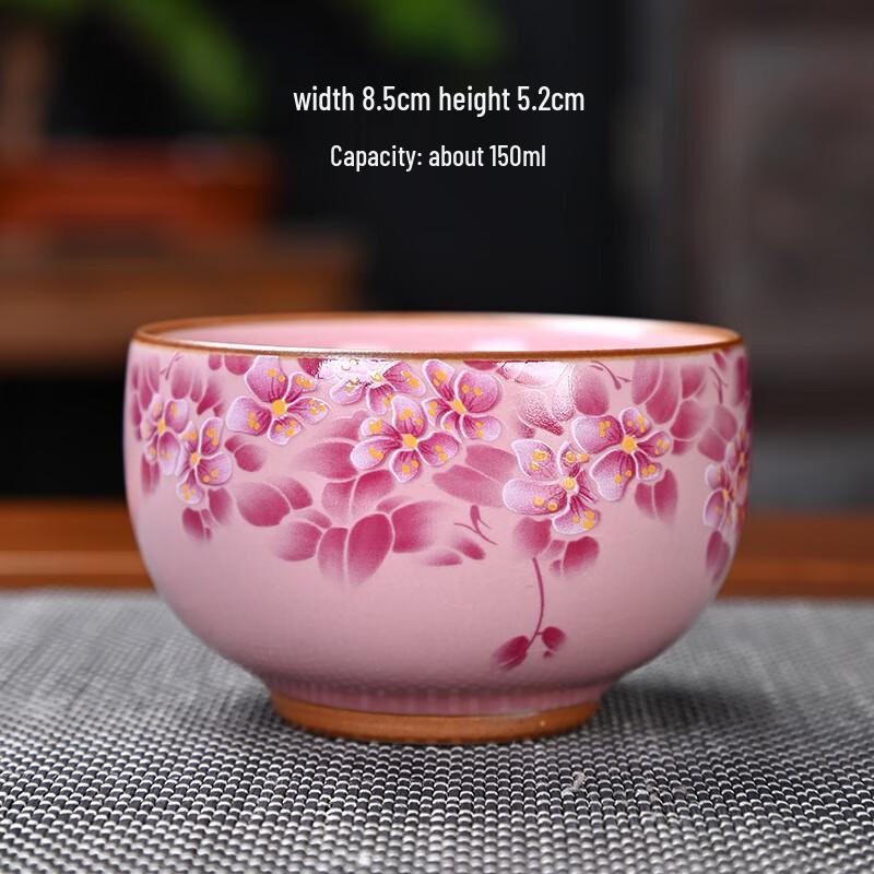 Camellia Ceramic Master Tea Cup Set