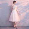 Evening Dress New Spring Elegant Party Medium and Long Bridesmaid Dress Party Dress Slim Fit