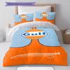 Cartoon Pattern Bedding Quilt Set Quilt Cover Pillowcase Home Decoration Birthday Gift (1 * duvet cover + 2 * pillowcase, without core)