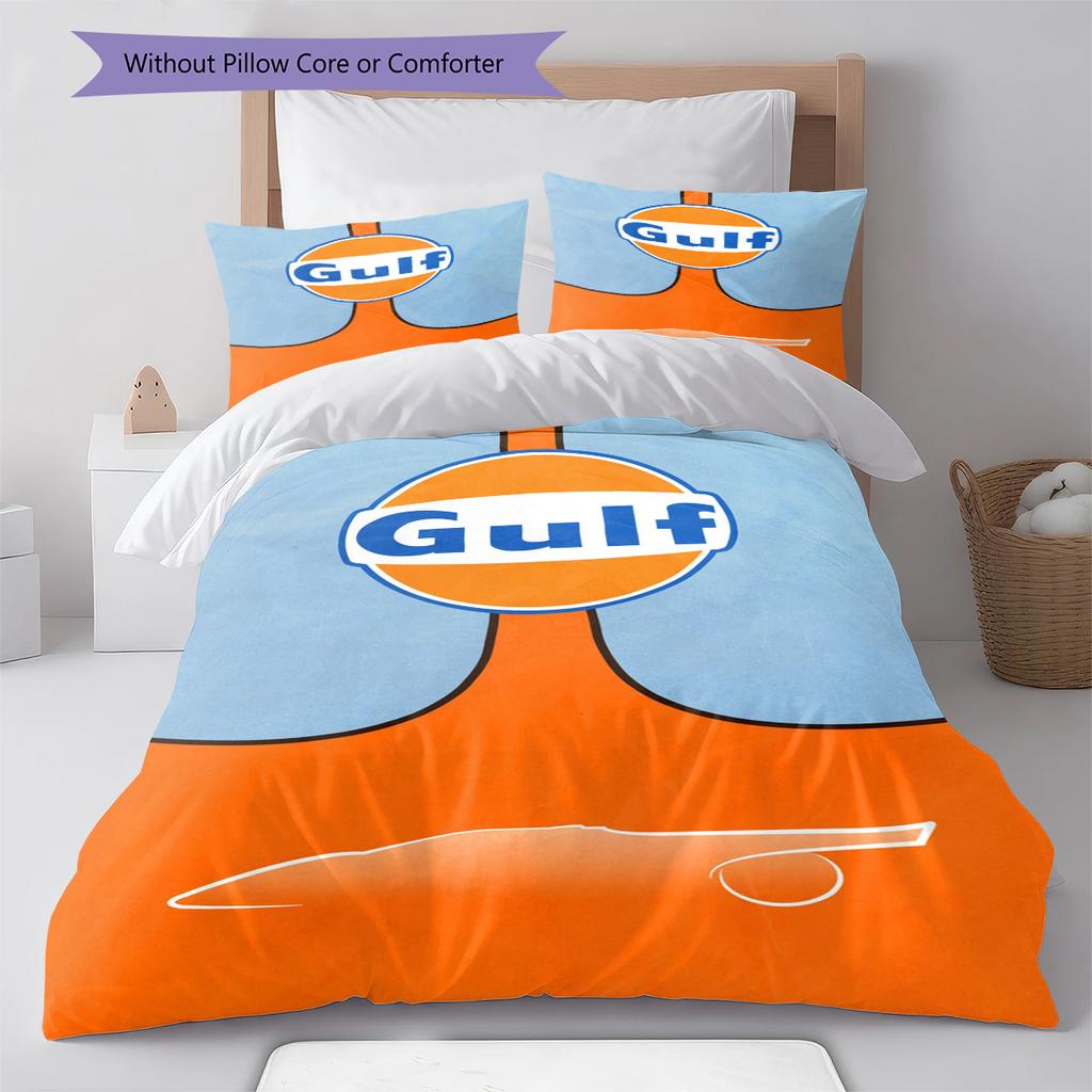 Cartoon Pattern Bedding Quilt Set Quilt Cover Pillowcase Home Decoration Birthday Gift (1 * duvet cover + 2 * pillowcase, without core)