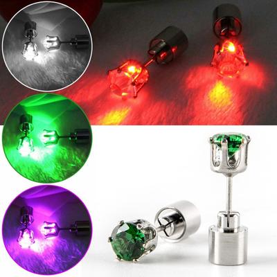 1 pezzo di orecchino fatto a mano, leggero, trendy, colorato, illuminato, accessorio per gioielli