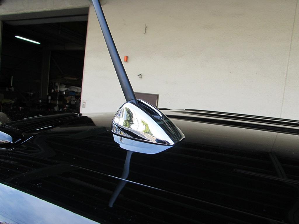 BRIGHTZ Chrome Plated Antenna Cover for Stream and RN9 and N9 and Part 28291 RN6, RN7, RN8, [ANTENNA-022] (RN N6, N7, N8, 6, 7, 8, 9) - Number