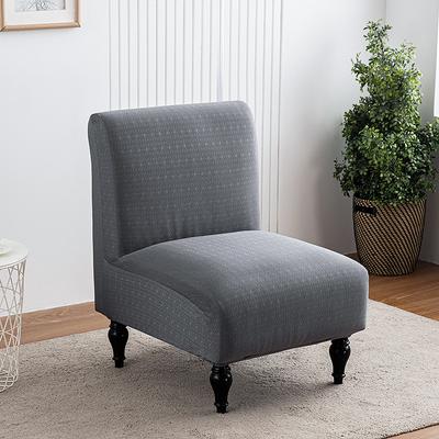 Amazon Home Hotel Elastic Jacquard Chair Cover Protective Cover Armless Single Sofa Fat Chair Cover