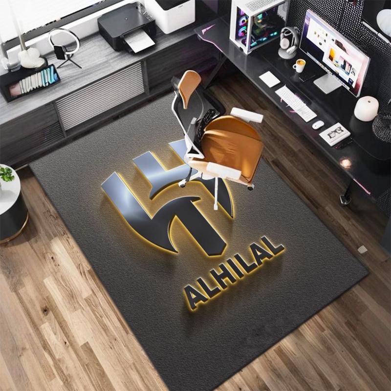 Roshn Saudi League football team Al Hilal SFC Neymar da Silva Santos Júnior carpet is suitable for living room and bedroom office decorative carpet K2