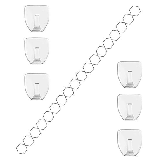 

Крытый и открытый вьющиеся растения, цепная решетка, устойчивая к атмосферным воздействиям, простая установка, DIY шестиугольные кольца, завод