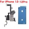Ear Speaker + Waterproof Adhesive With Flex Cable For iPhone X XR XS 11 12 Mini Pro Max Top Front Loud Speaker Replacement
