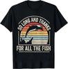 So Long and Thanks for All The Fish Retro Dolfijn T-shirt Grappig Sci-Fi T-shirt voor Liftreiziger Fans