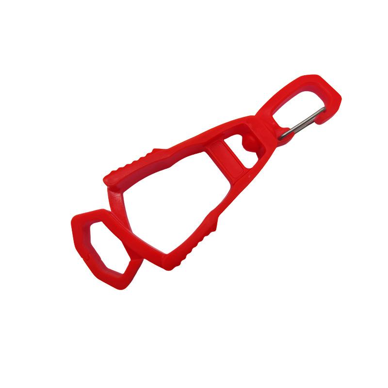 5Pcs Protective Work Gloves Clip Hanger Easy Carry Lightweight Holder for Gardening DIY Construction Site Storage
