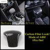 Gear Shifter Head AC Air Window Lift Read Light Cover Trim For VW Volkswagen Atlas / Teramont 2017- Carbon Fiber Accessories