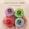 6cm Mini High Elastic Rubber Ball for Kids - Grip & Bounce Football/Basketball for Kindergarten