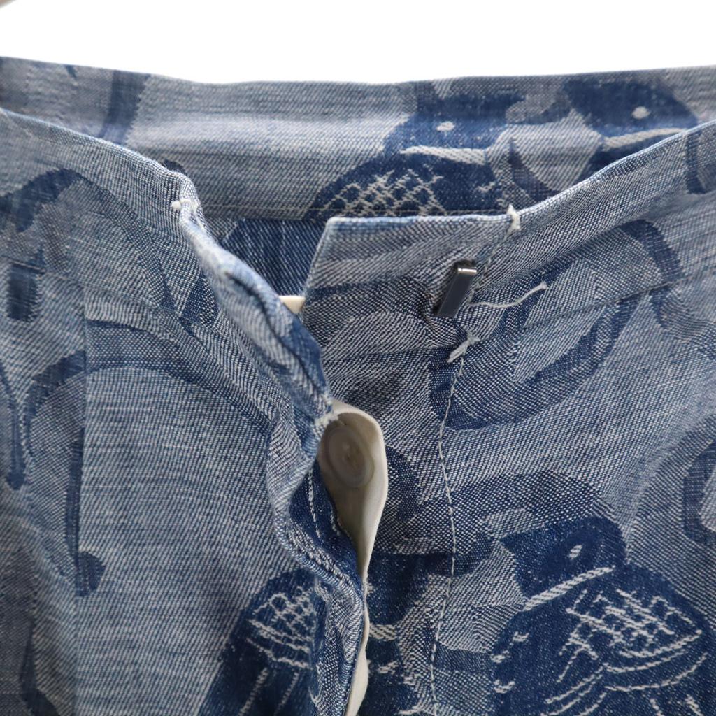 45R made in Japan Overall handle Mimole length skirt 3 Navy Women Used