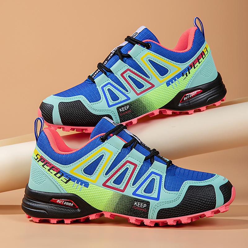 Outdoor Men's Shoes Off-road Running Shoes Travel Hiking Shoes Hiking Shoes Breathable Large Size Women's Shoes