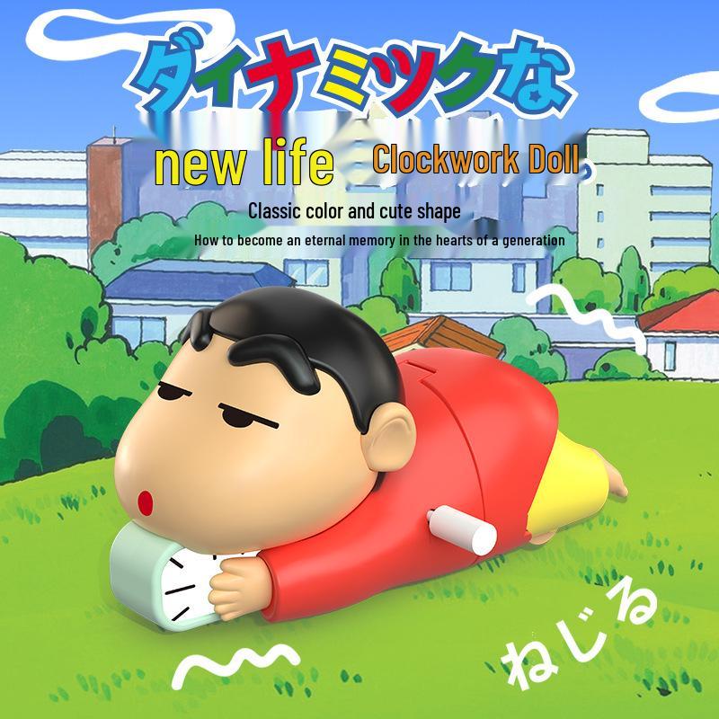 

Dynamic Life Series: Movable Wind-Up Toy Figurine - Blind Box Collectible for Kids