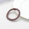 High-Elastic Embroidery Thread Hair Tie for Women - Twisted Ponytail Holder