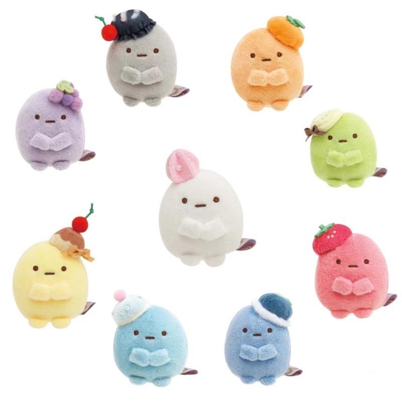 Macaron Colors Rilakkuma Sumikko Gurashi Tapioca 10th Anniversary Plush Toy Colorful SumikkoGurash Stuffed Doll Fluffy Keychain