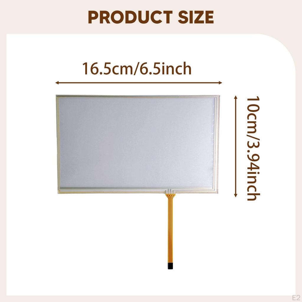 Touchs Screen Digital Converter Accessories,High Performance 4 Cable Replaces for PA600 PA900