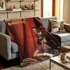 Movie I-Interview W-With T-The Vampire Throw High-Density Short Plush Blanket Soft Skin-Friendly for Sofa Room