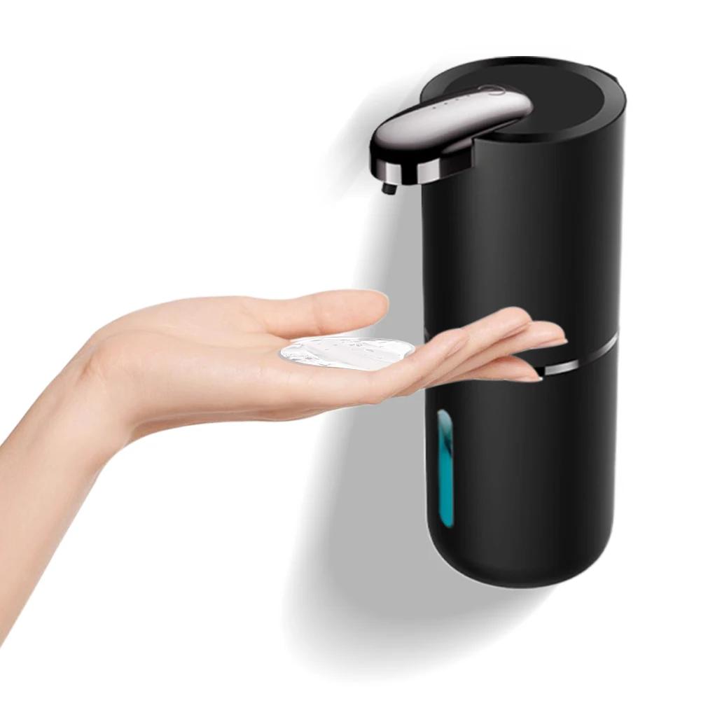 380ml Automatic Soap Dispenser 13.5 Oz Touchless Foam Soap Dispenser USB Rechargeable 4 Speed Electric Sanitizer Dispenser Set