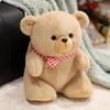 Cute Cute Scarf Bear Teddy Bear Doll Plush Toy Chubby Bear Hug Bear Doll Children's Rag Doll