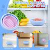 2Pcs Dog Lick Bowl Silicone Slow Feeder Dog Bowl with Suction Cup Base Anti Choking Pet Slow Licking Bowl Pet Supplies (S + L)