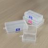 Rectangle Plastic Jewelry Case Flip Cover Sewing Storage Box  Small Items Storage