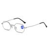 Polygonal Retro Anti-Blue Metal Reading Glasses Men'S Reading Glasses Women'S High Definition Reading Reading Glasses