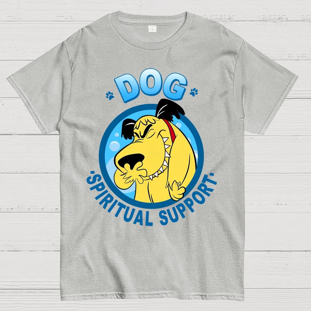 Spiritual Support Dog Unisex 100% Cotton Summer Casual Cool Loose T-Shirt