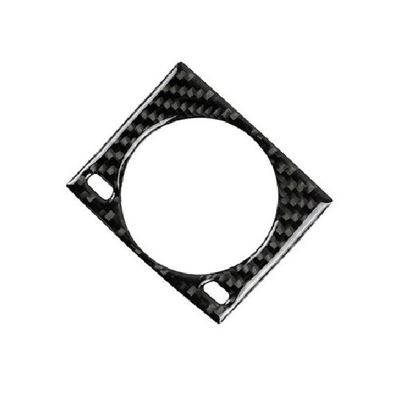 Carbon Fiber Clock Frame Decorative Trim Cover For Lexus IS250 IS350 2014-2018