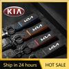 2026 Hot Car Sticker Car Metal Leather Suede Styling Keychain Key Chain Rings For KIA Ceed Sportage Rio Proceed K5 Optima Sedona