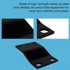 BNWMEPC 1U Rack Adapter Bracket 19-Inch Mount Recessed Depth Extender Server Network Equipment Rack Mount Reducer
