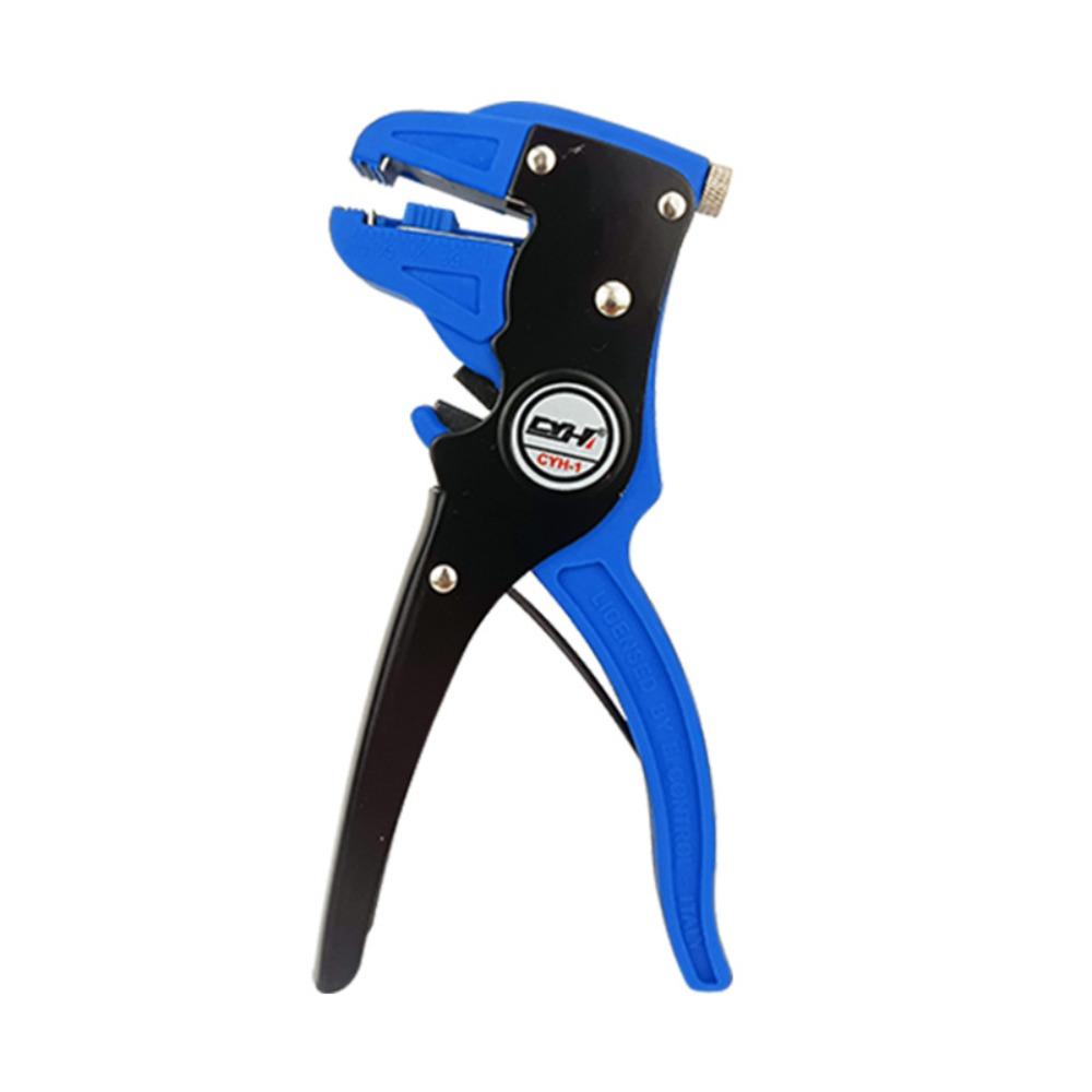 

Adjustable Automatic Stripping Pliers 0.5-6MM Wire Cutter Electric Cable Stripper Peeling Pliers синий