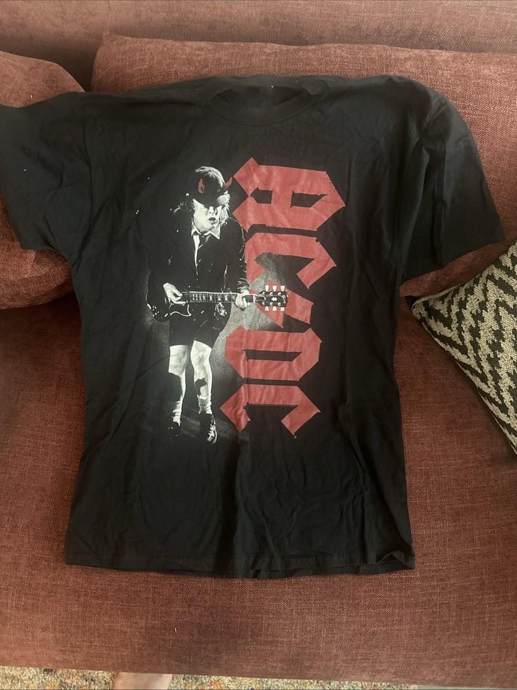 Rare! AC DC Band Cotton Black Shirt Unisex Concert S to 5XL AR342 Unisex T-Shirt XXL